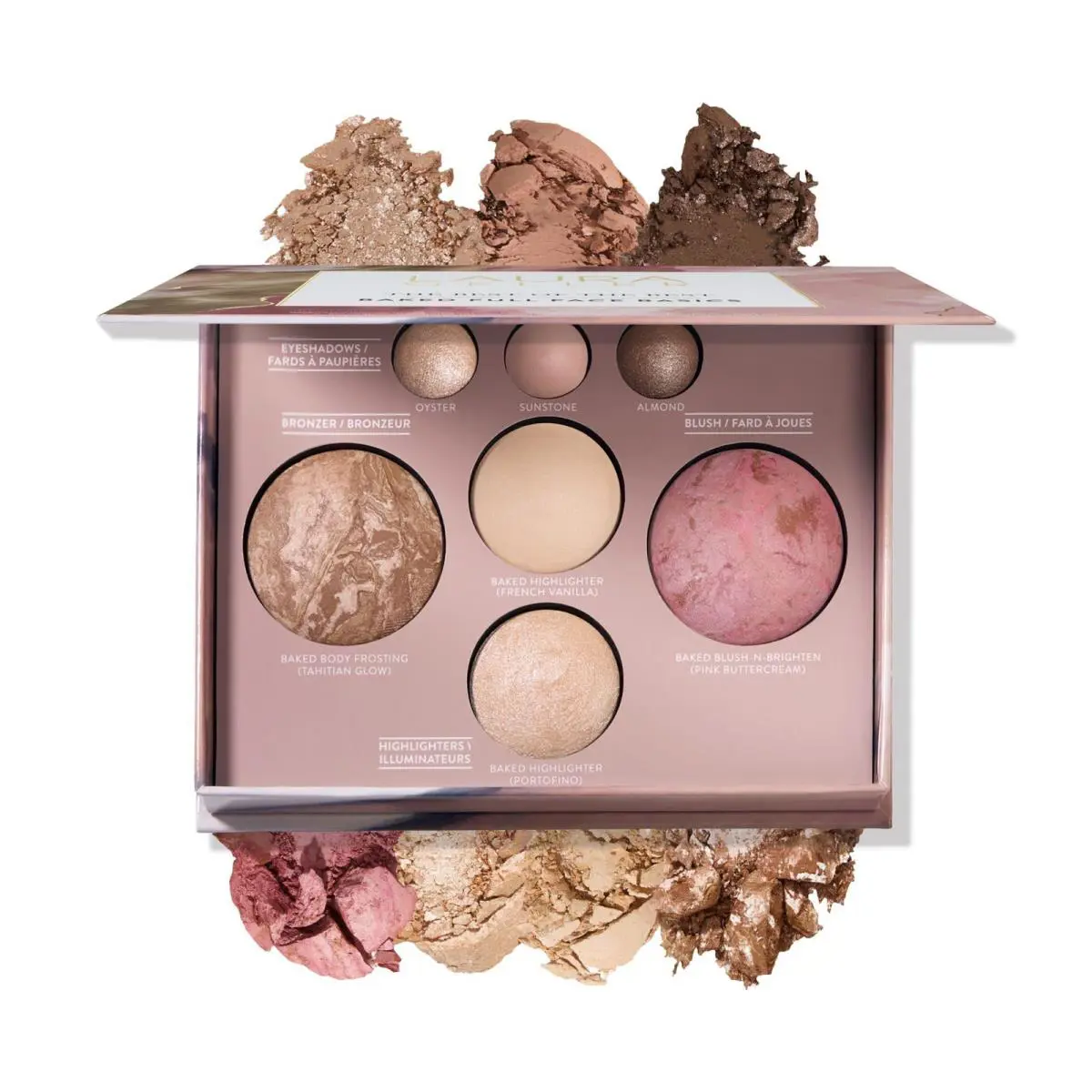 Laura Geller Best of The Best Baked Palette – 7in1 Full Face Palette – Bronzer Blush 2