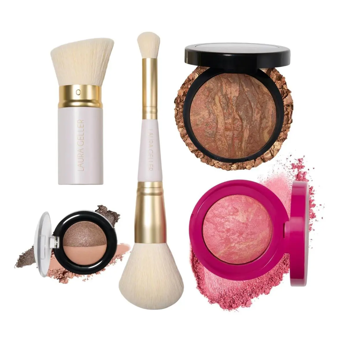 Laura Geller York Holiday Daily Routine Kit - Deep- Limited Edition