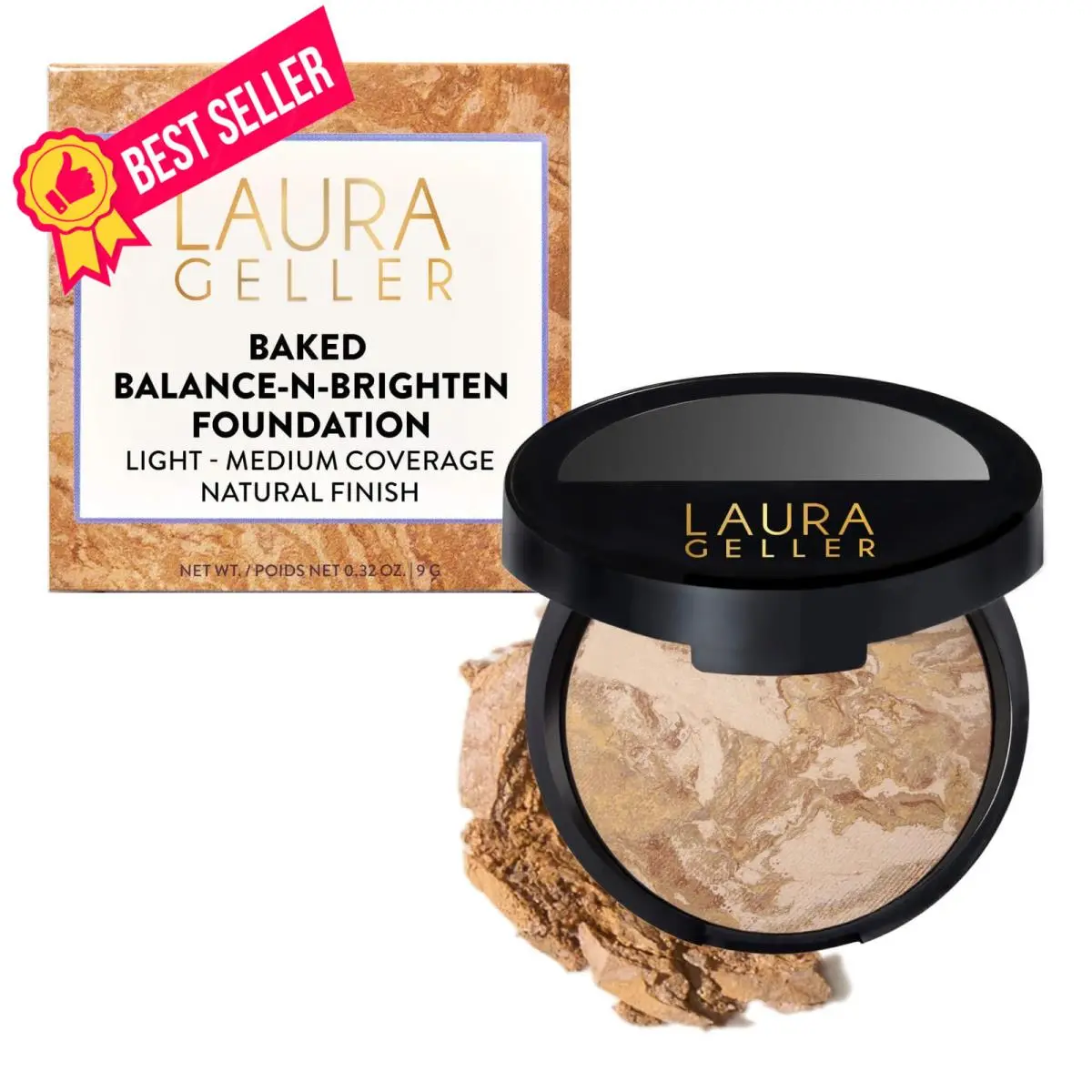 New York Award-winning Baked 0.32 Ounce Pack of 1 04 Medium by Laura Geller