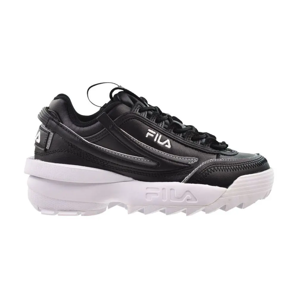 Fila Disruptor II Exp Big Kids` Shoes Black/white 3XM01560-021 - Blk/Wht/Blk