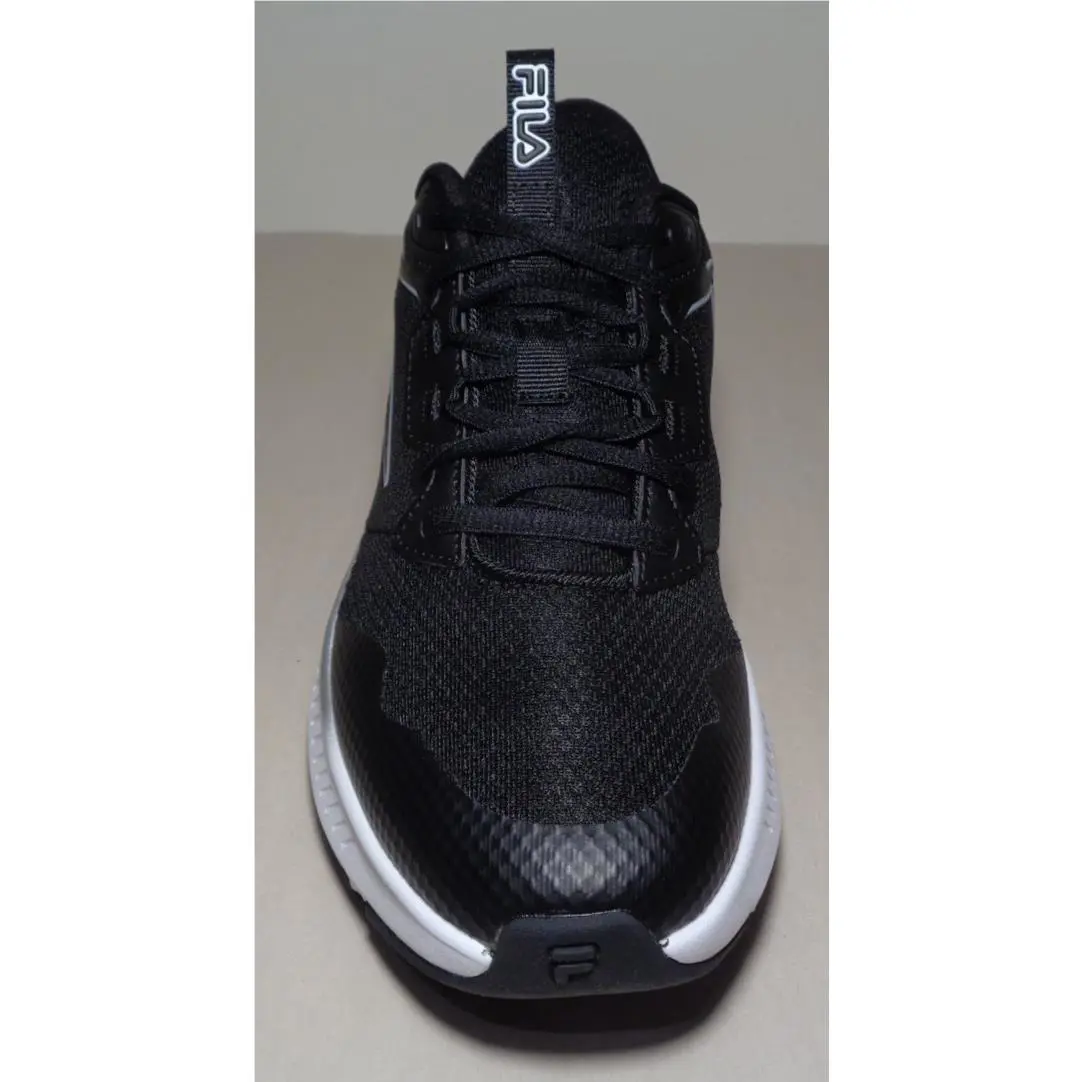 Fila shoes - Action Stride Energized - Action Stride Energized - Black / White / Matte Silvery Metallic (UPC: 196447866917) 8