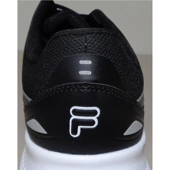Fila shoes - Action Stride Energized - Action Stride Energized - Black / White / Matte Silvery Metallic (UPC: 196447866917) 15