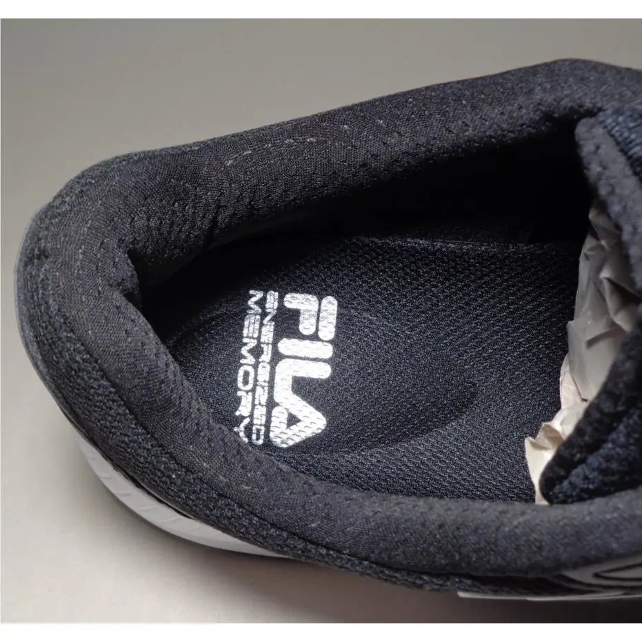 Fila shoes - Action Stride Energized - Action Stride Energized - Black / White / Matte Silvery Metallic (UPC: 196447866917) 21