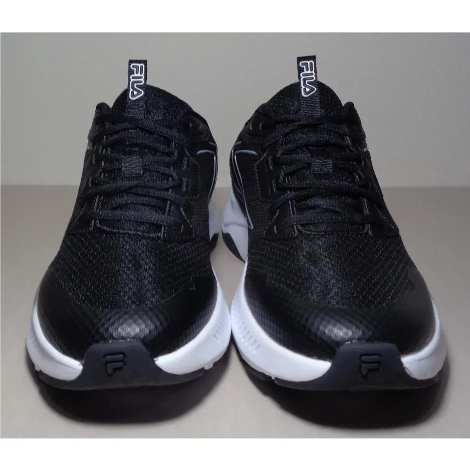 Fila shoes - Action Stride Energized - Action Stride Energized - Black / White / Matte Silvery Metallic (UPC: 196447866917) 16