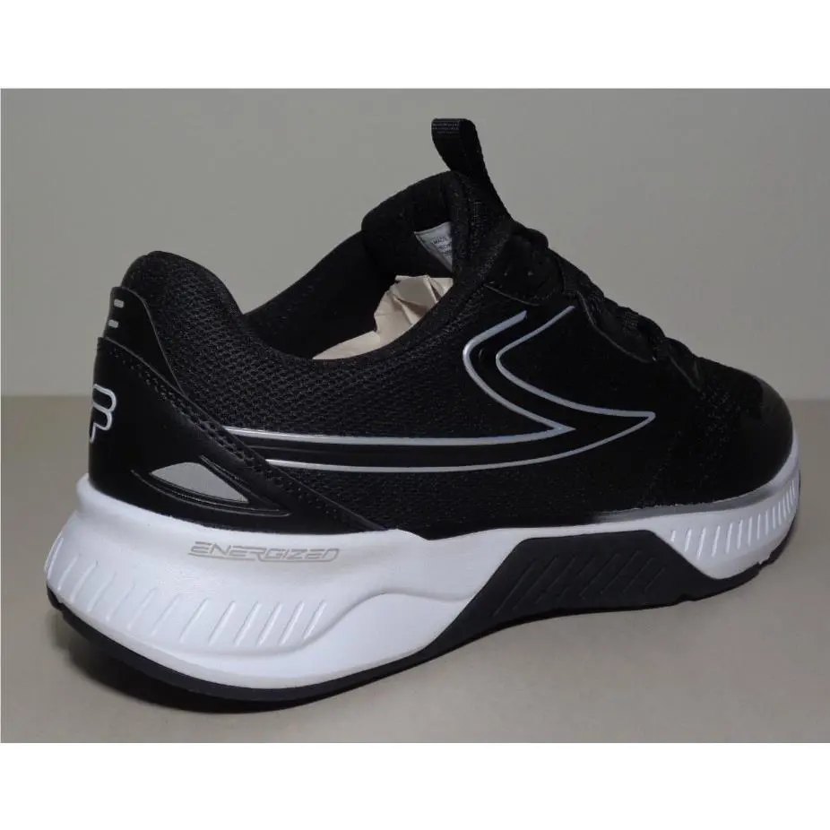 Fila shoes - Action Stride Energized - Action Stride Energized - Black / White / Matte Silvery Metallic (UPC: 196447866917) 3