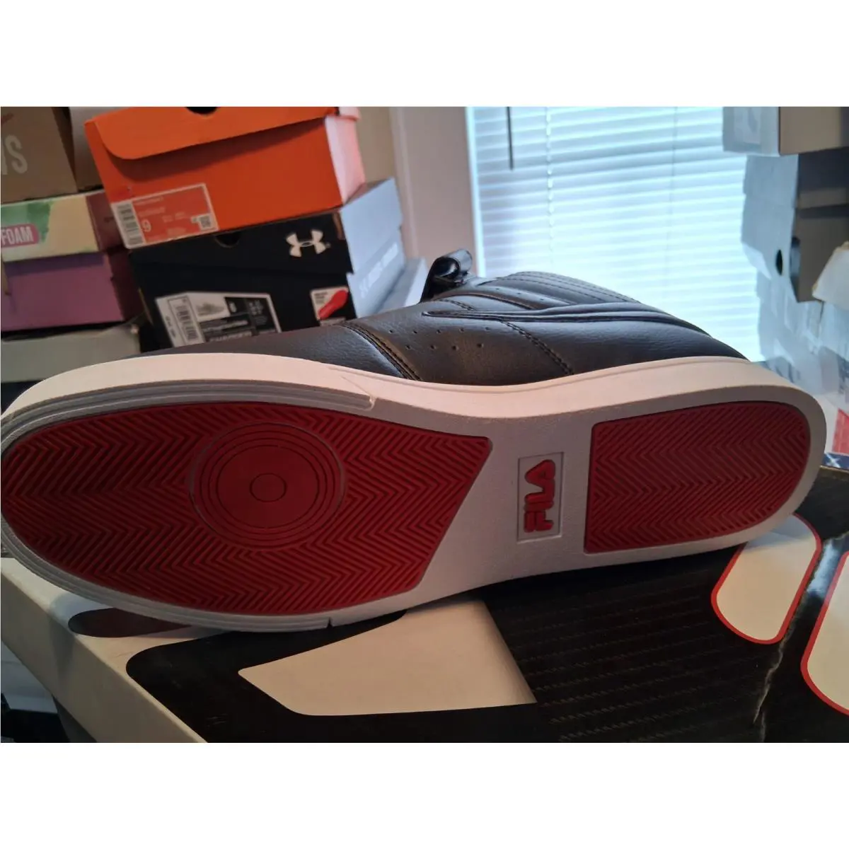 Fila shoes - Fila Vulc 13 - Vulc - Black and Red 6