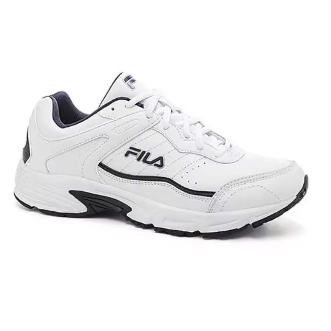 Fila shoes - 1SR20831109 - 1SR20831-109 - White/Fila Navy/Metallic Silver (UPC: 789482149987) 1
