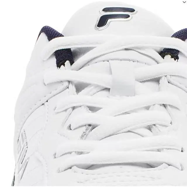 Fila shoes - 1SR20831109 - 1SR20831-109 - White/Fila Navy/Metallic Silver (UPC: 789482149987) 2