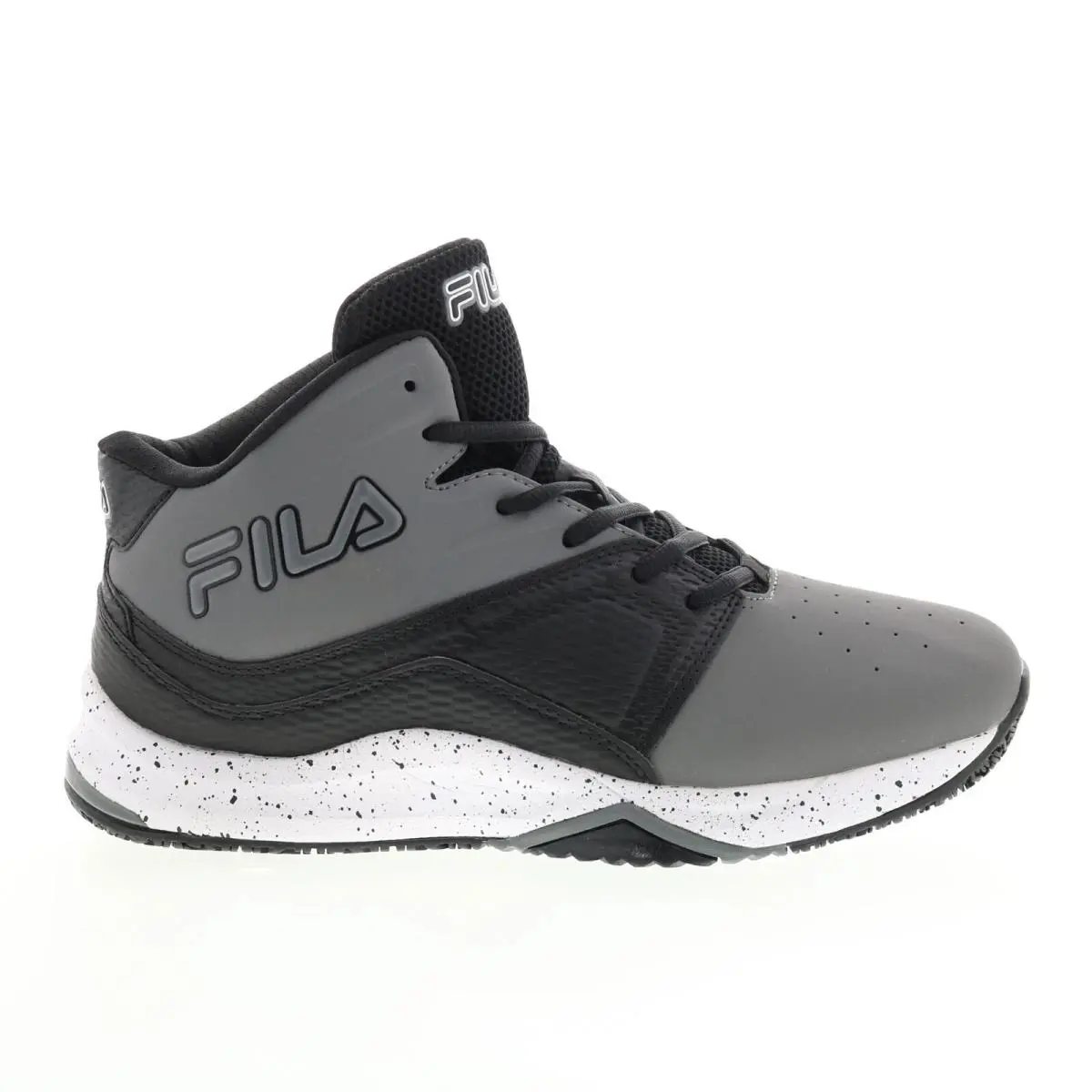 Fila Breakaway 12 1BM01225-060 Mens Gray Athletic Basketball Shoes Size 14M - Gray