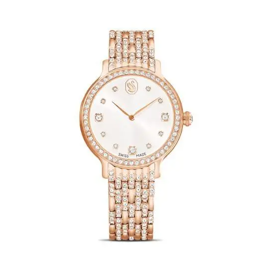 Imber Quartz Crystal Ladies Watch Rose Gold 5713883 W/box by Swarovski