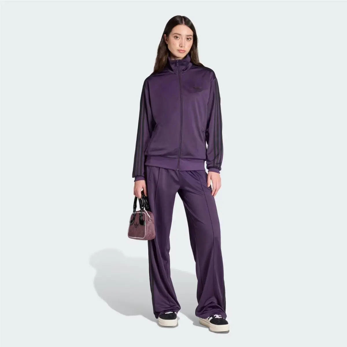 Adidas clothing - JY2697 - JY2697 - Aurora Plum / Black 1