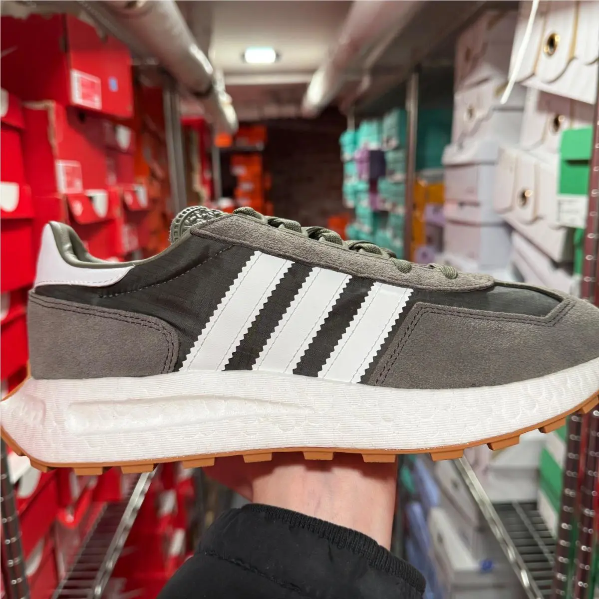 Adidas shoes - adidas Retropy E5 - Retropy - H03854 - Green 6
