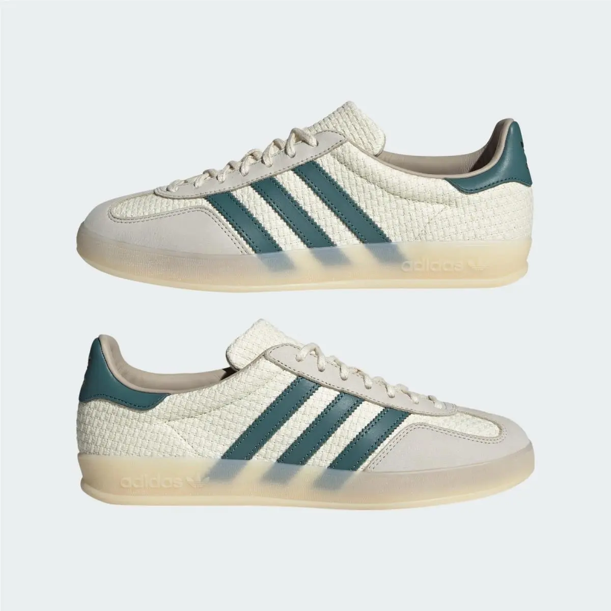 Adidas shoes - Cream White/Preloved Teal/Wonder White 2
