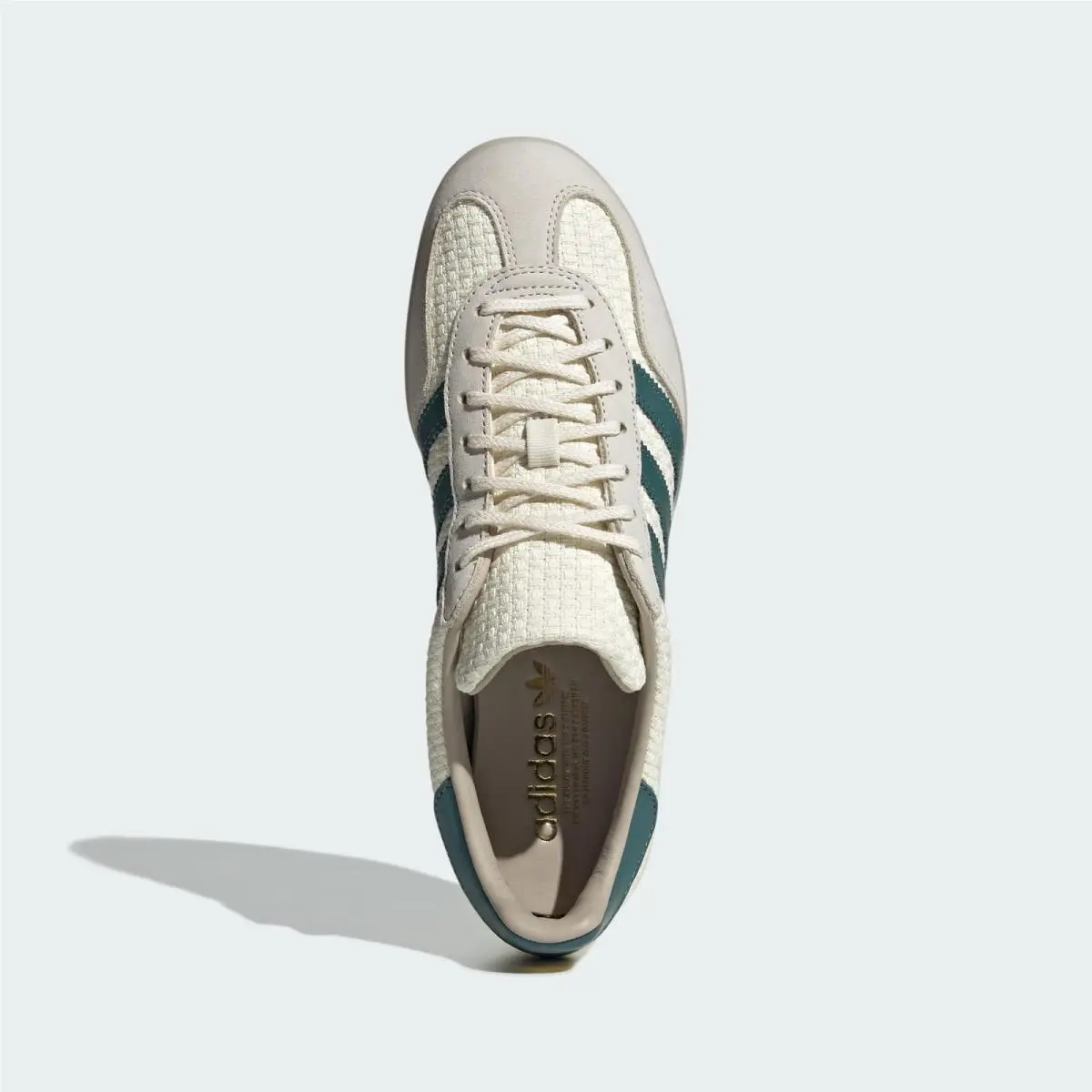 Adidas shoes - Cream White/Preloved Teal/Wonder White 4