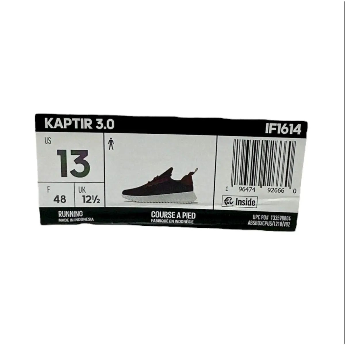 Adidas shoes - adidas Kaptir - Kaptir - IF1614 - Maroon / Black / Core White 17