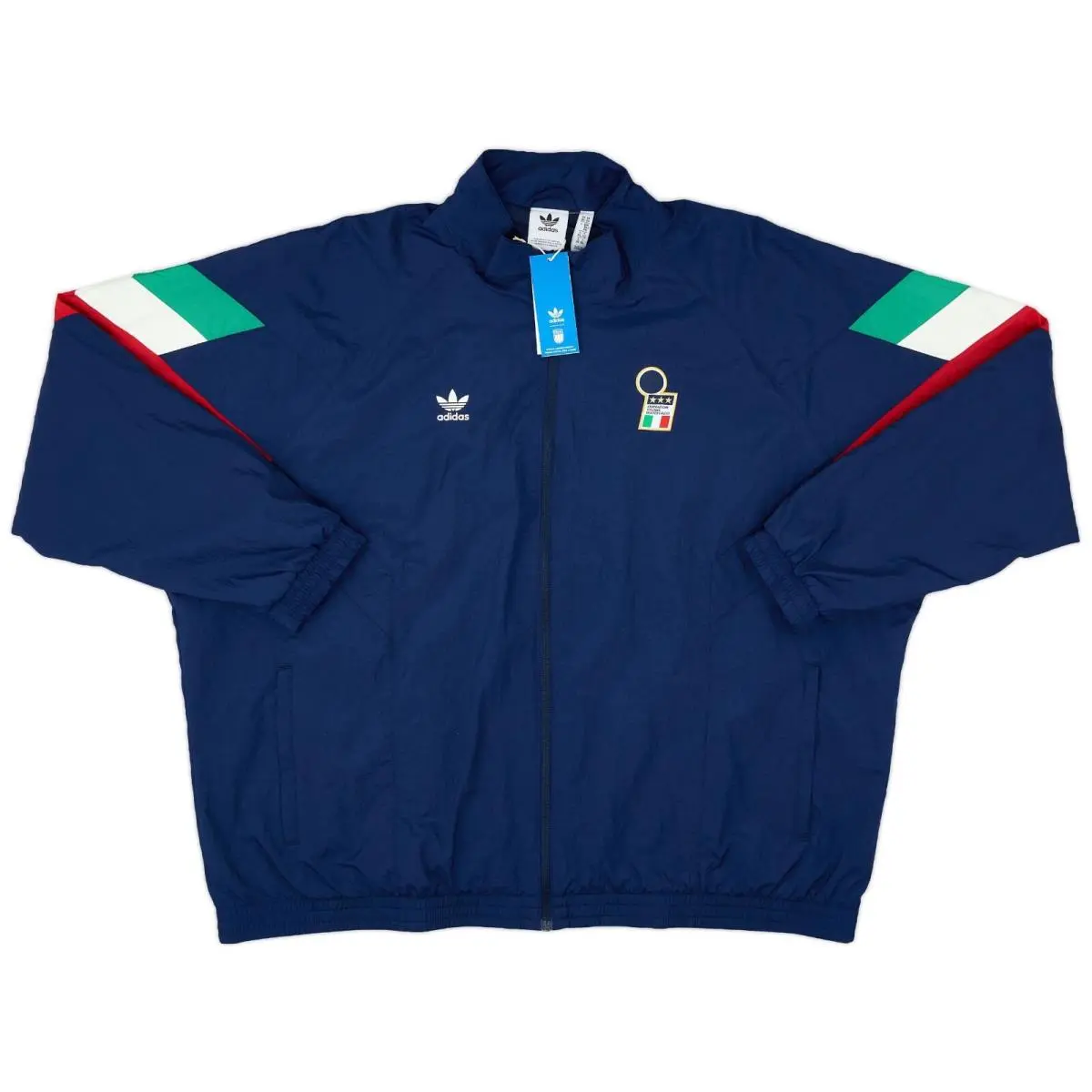 Adidas clothing - adidas Italy Originals Track Top - IY4628 - Blue 0