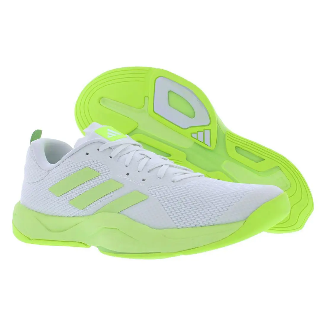 Adidas Rapidmove Trainer Womens Shoes - Footwear White/Pulse Lime/Lucid Lemon, Main: White