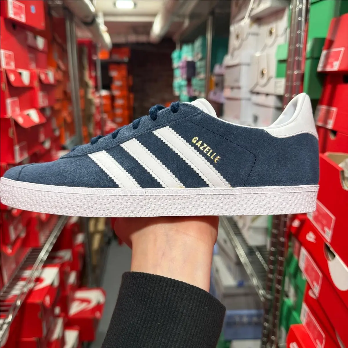 Adidas shoes - adidas Gazelle - Gazelle - BY9144 - Collegiate Navy/Cloud White 16