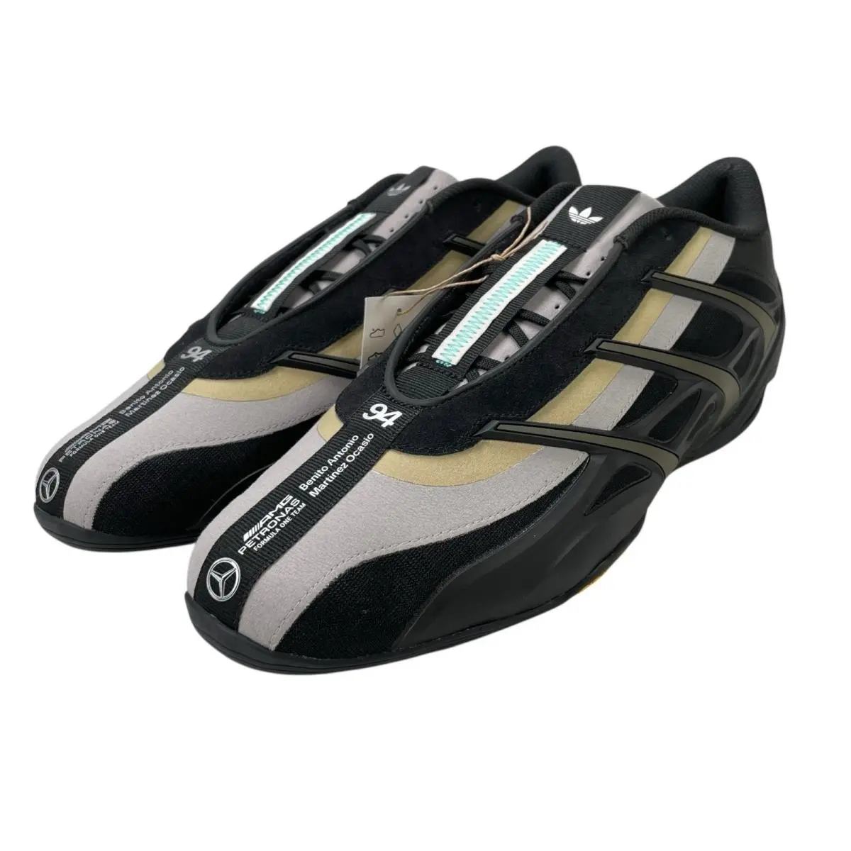 Adidas shoes - Bad Bunny X Mercedes Adi Racer GT - HQ2570 - Black 4