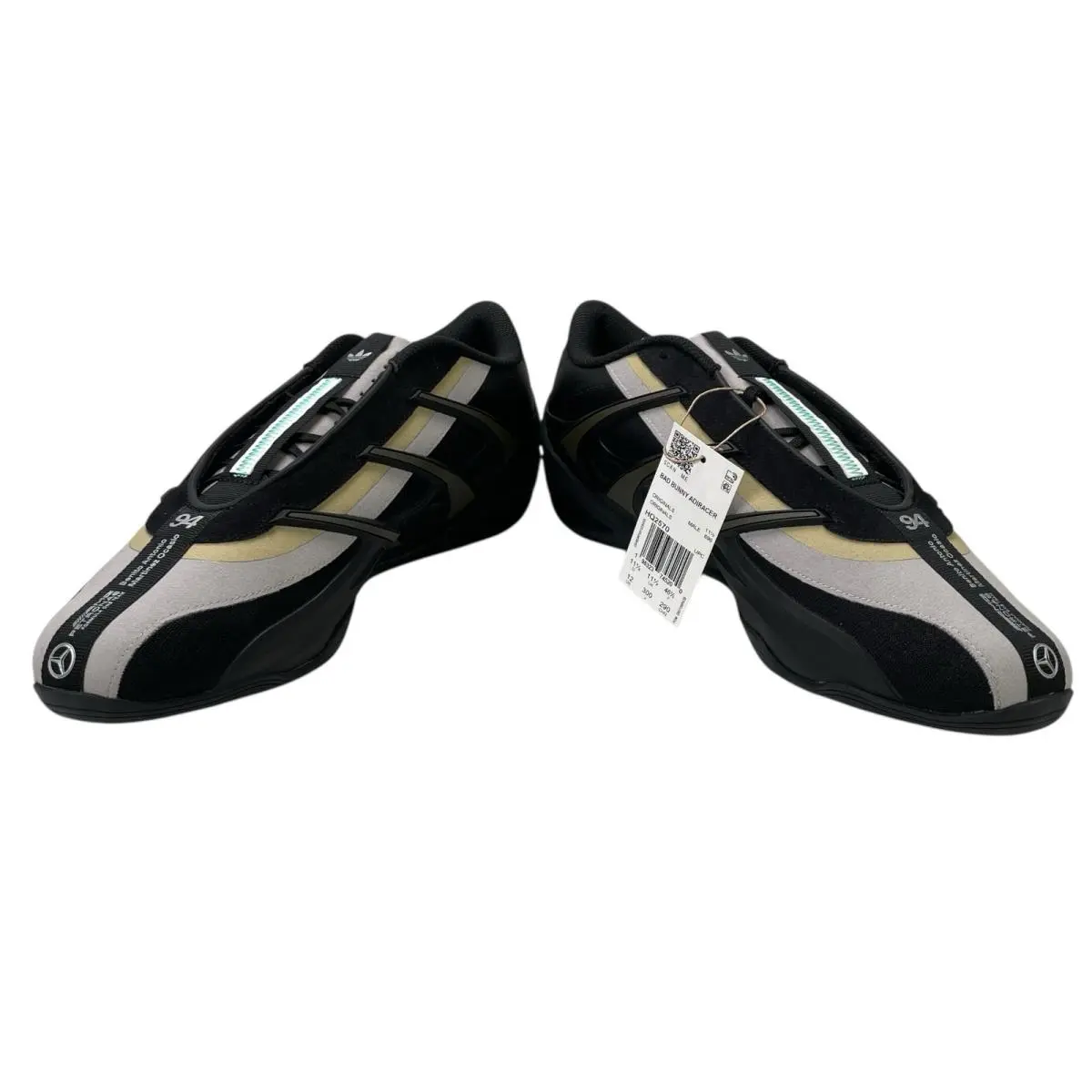 Adidas shoes - Bad Bunny X Mercedes Adi Racer GT - HQ2570 - Black 6