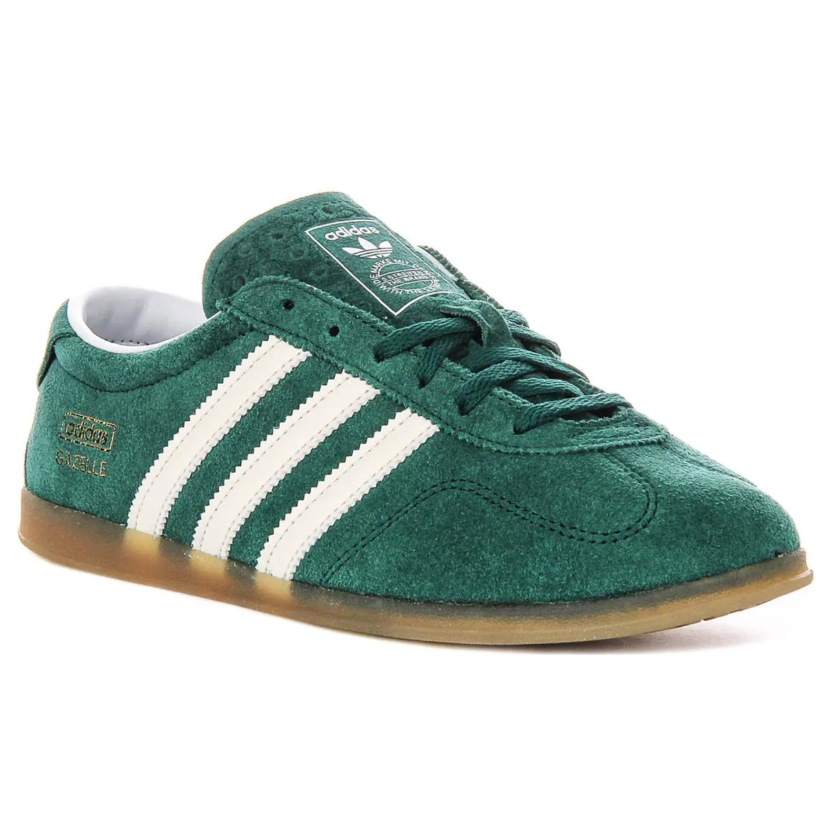 Adidas Gazelle Lo Pro Slim Lace Up Suede Womens Sneakers In Green US 5 - 9