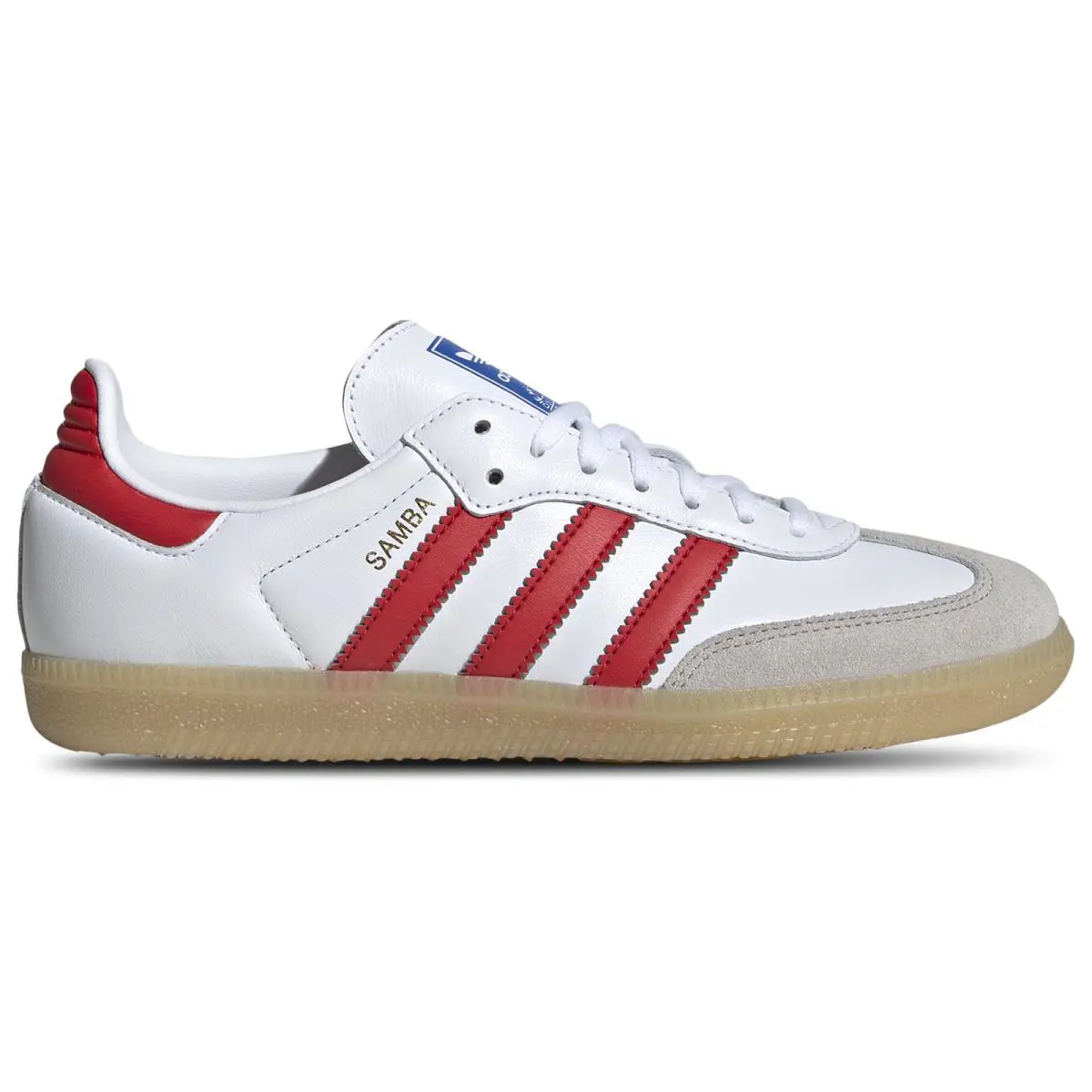 JI4463 Youth Adidas Samba OG J - Ftwwht/Colred/Gum3