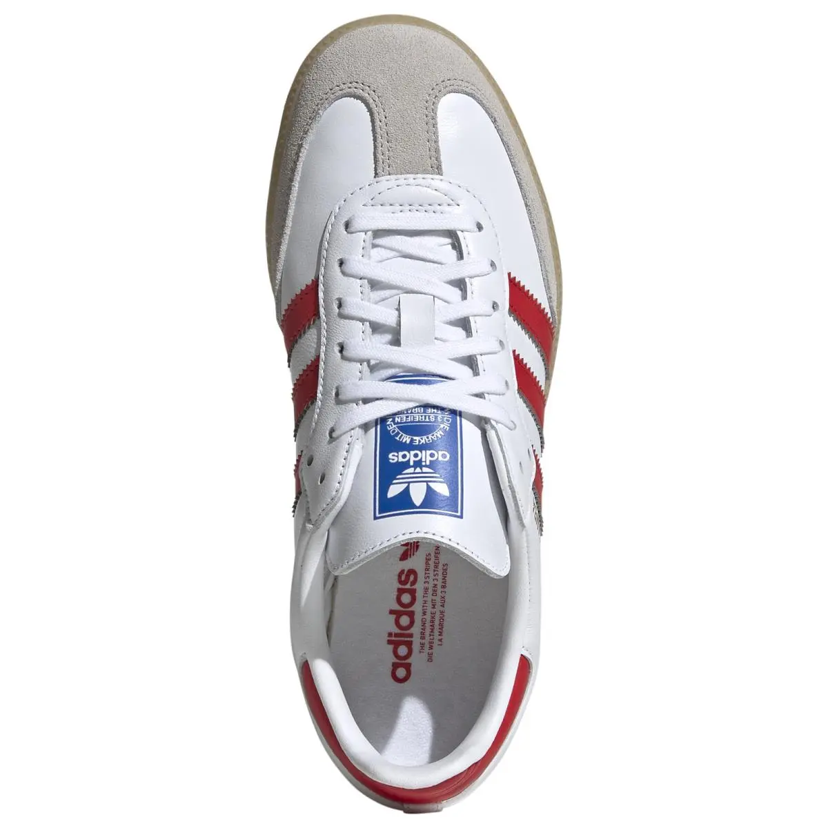 Adidas shoes - Ftwwht/Colred/Gum3 7