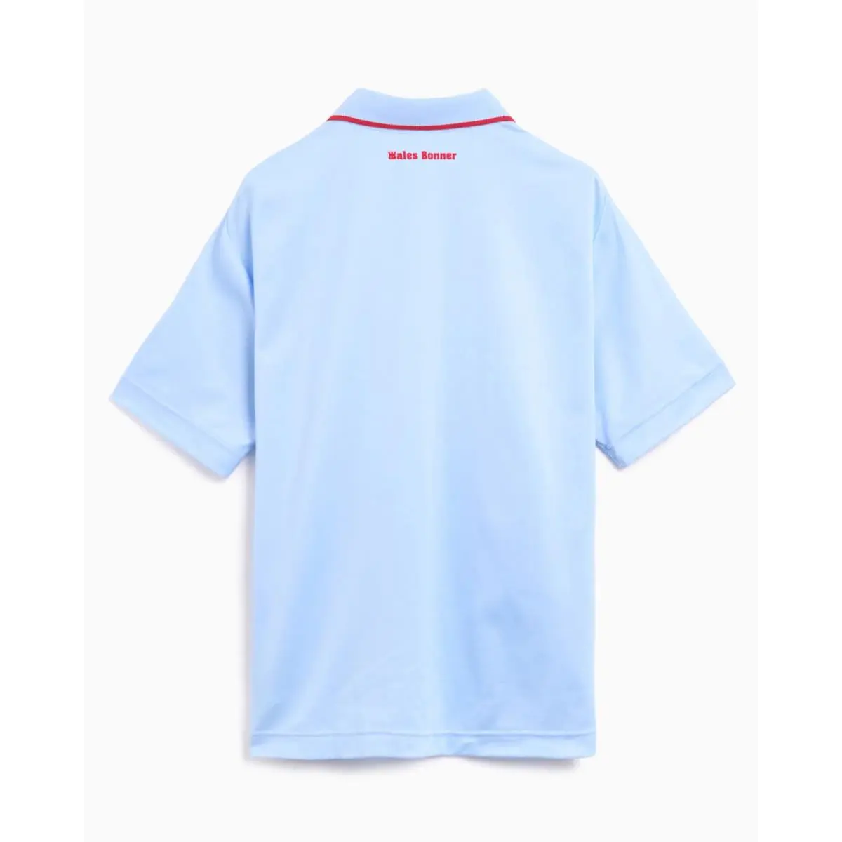Adidas clothing - adidas x Wales Bonner Short Sleeve Polo Shirt - JJ2943 - Blue 4