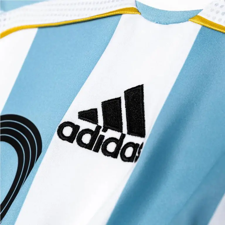 Adidas clothing - adidas Argentina Home Jersey 2006 Messi - JN3708 - White 8