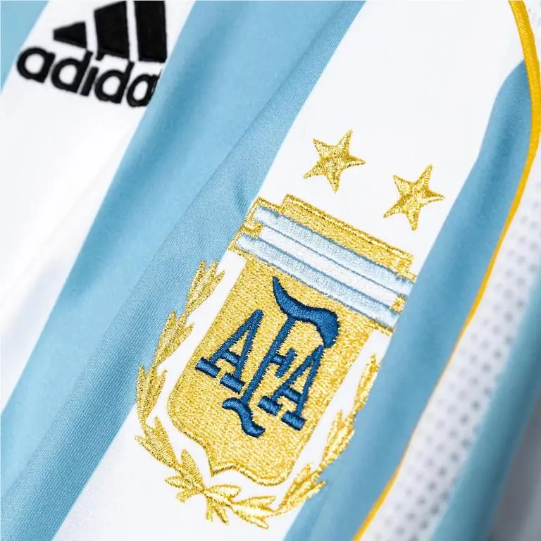 Adidas clothing - adidas Argentina Home Jersey 2006 Messi - JN3708 - White 10
