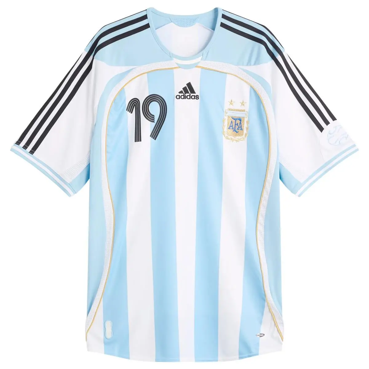 Adidas clothing - adidas Argentina Home Jersey 2006 Messi - JN3708 - White 9