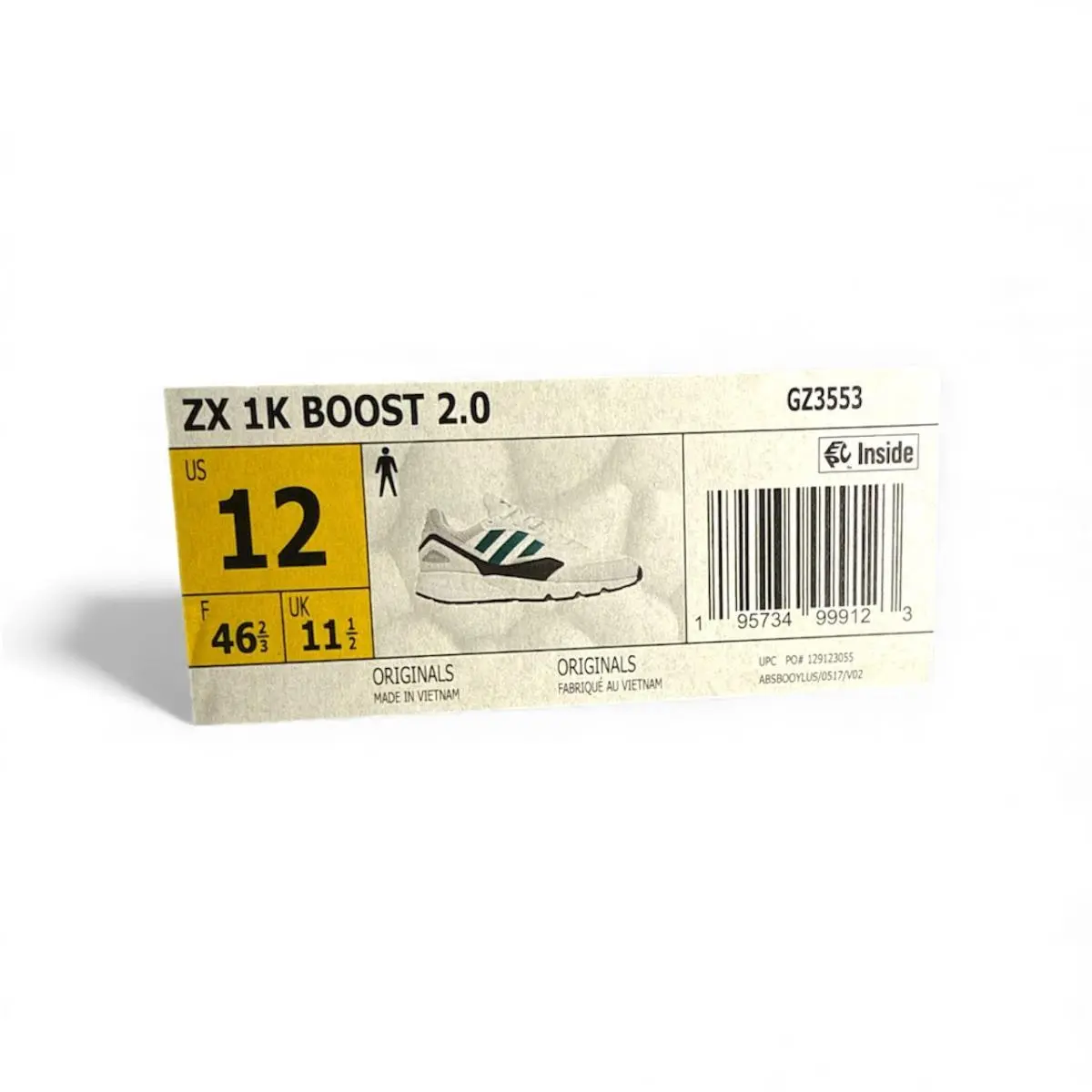 Adidas shoes - adidas ZX - GZ3553 - White 7