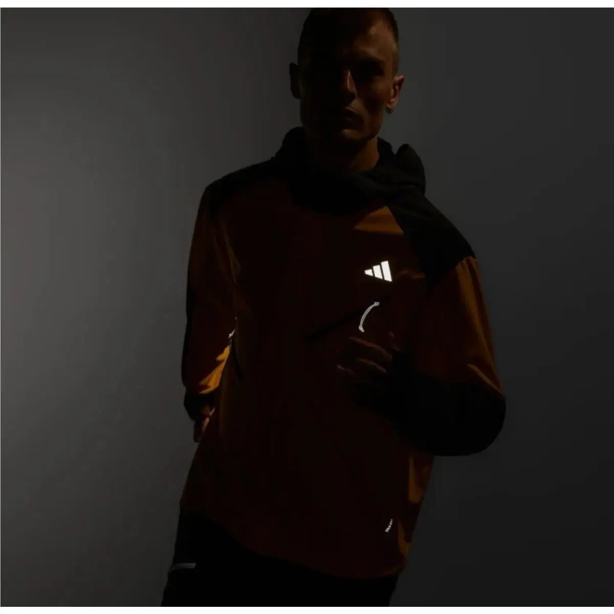 Adidas clothing - adidas ULTIMATE RUNNING CONQUER THE ELEMENTS COLD.RDY JACKET - IL1968 - Yellow 5