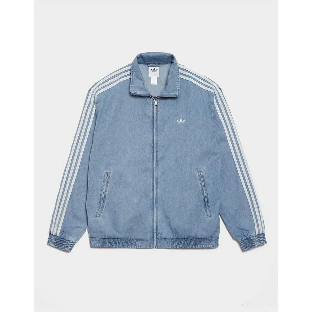 Adidas clothing - adidas Denim Firebird Track Jacket - KX1196 - Blue 0