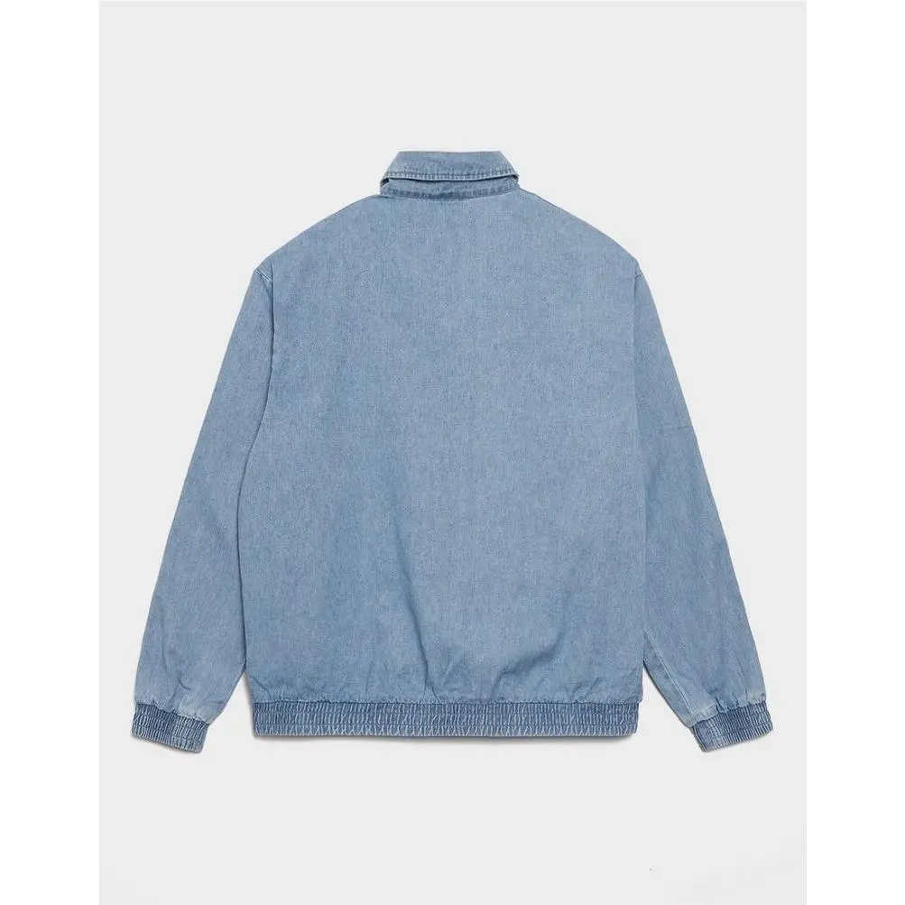 Adidas clothing - adidas Denim Firebird Track Jacket - KX1196 - Blue 8