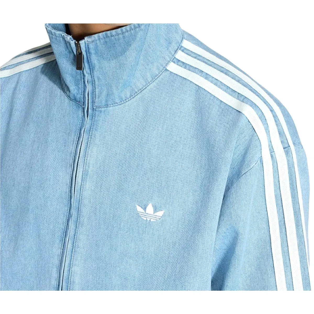 Adidas clothing - adidas Denim Firebird Track Jacket - KX1196 - Blue 6