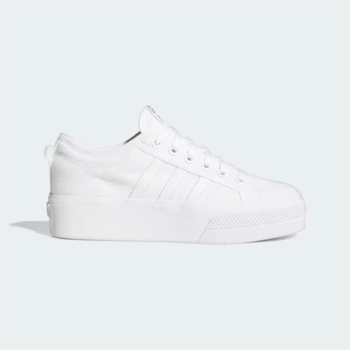 Adidas shoes - Adidas Nizza Platform FV5322 - Nizza Platform - FV5322 - White 5