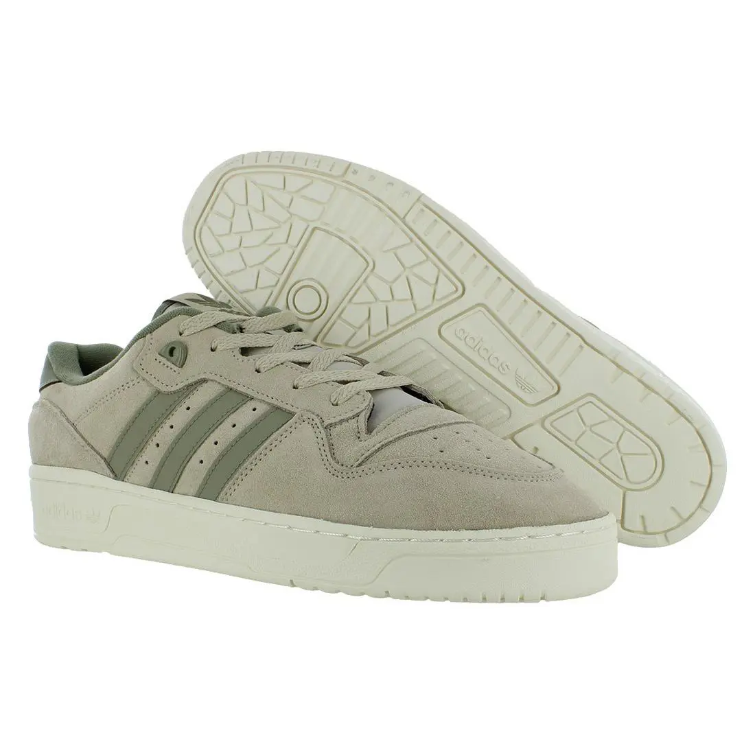 Adidas Rivalry Low Mens Shoes - Wonder Beige/Clay/Off White, Main: Beige