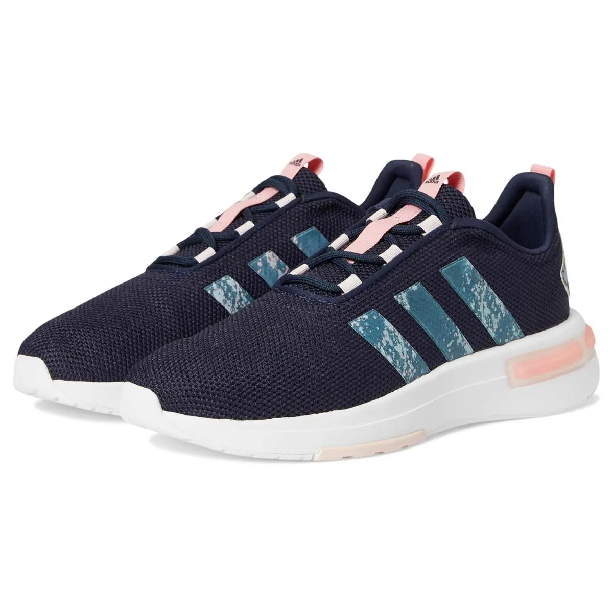 Children Unisex Shoes Adidas Kids Racer TR 23 Shoes Big Kid - Ink/Semi Pink Spark/Sandy Pink