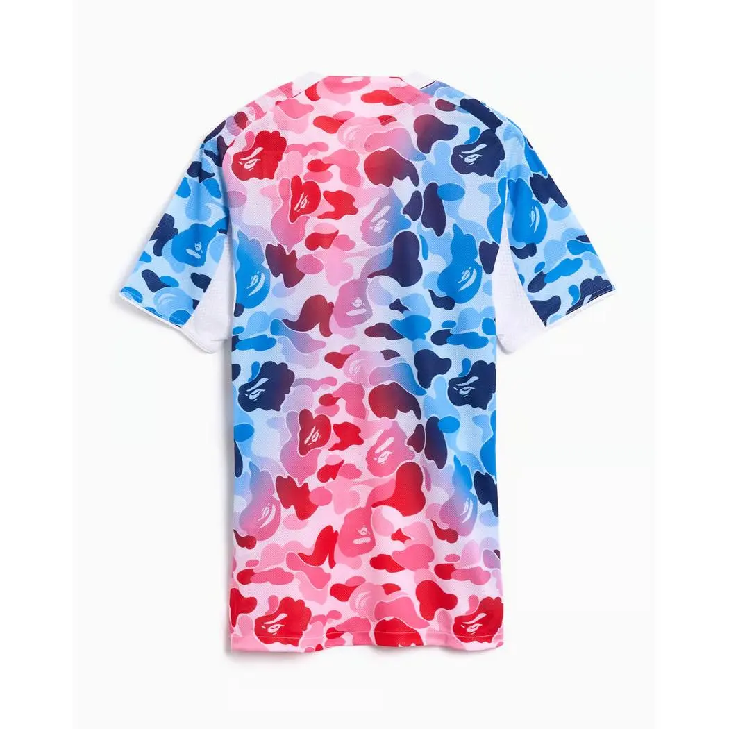 Adidas clothing - adidas Originals Football Jersey x BAPE Top - KA0040 - White 3