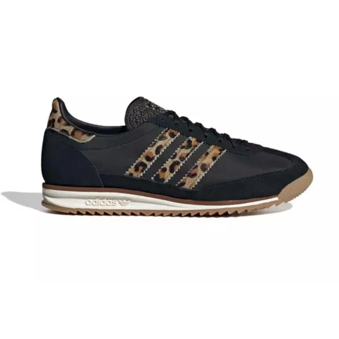 Adidas SL 72 OG Black Brown Preloved `leopard Print` JR1640 Women`s