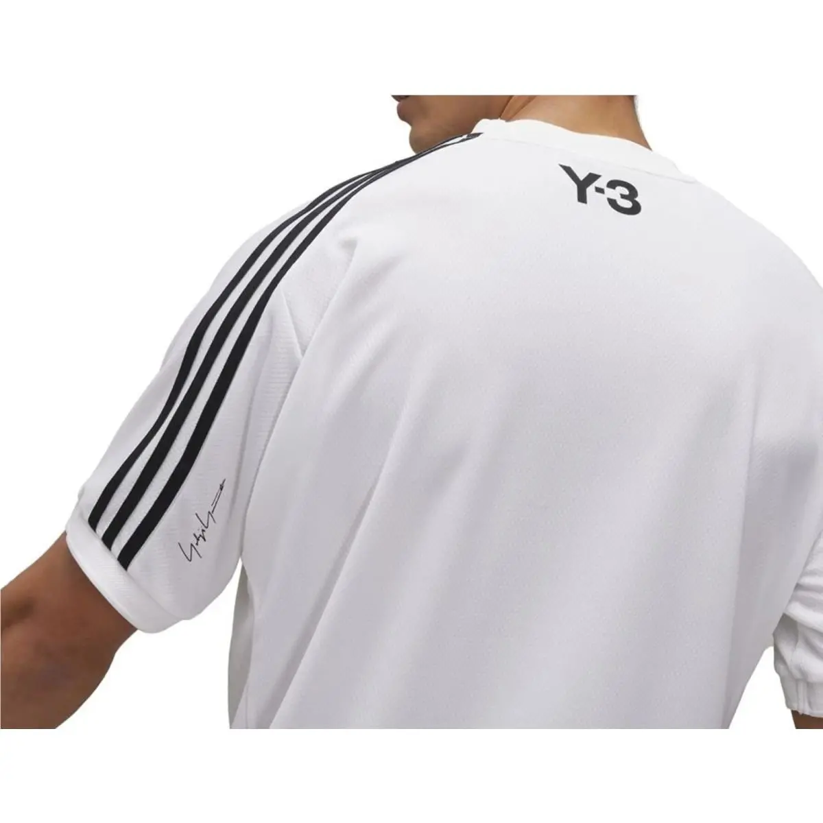 Adidas clothing - adidas Y-3 JFA Pre-Match Jersey - JF6361 - White 8