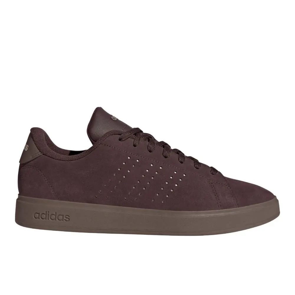 Adidas Advantage 2.0 Lace Up Mens Brown Sneakers Casual Shoes JQ0383 - Brown