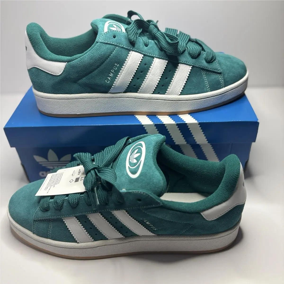 Adidas Men’s Campus 00s Originals White/teal ID14371
