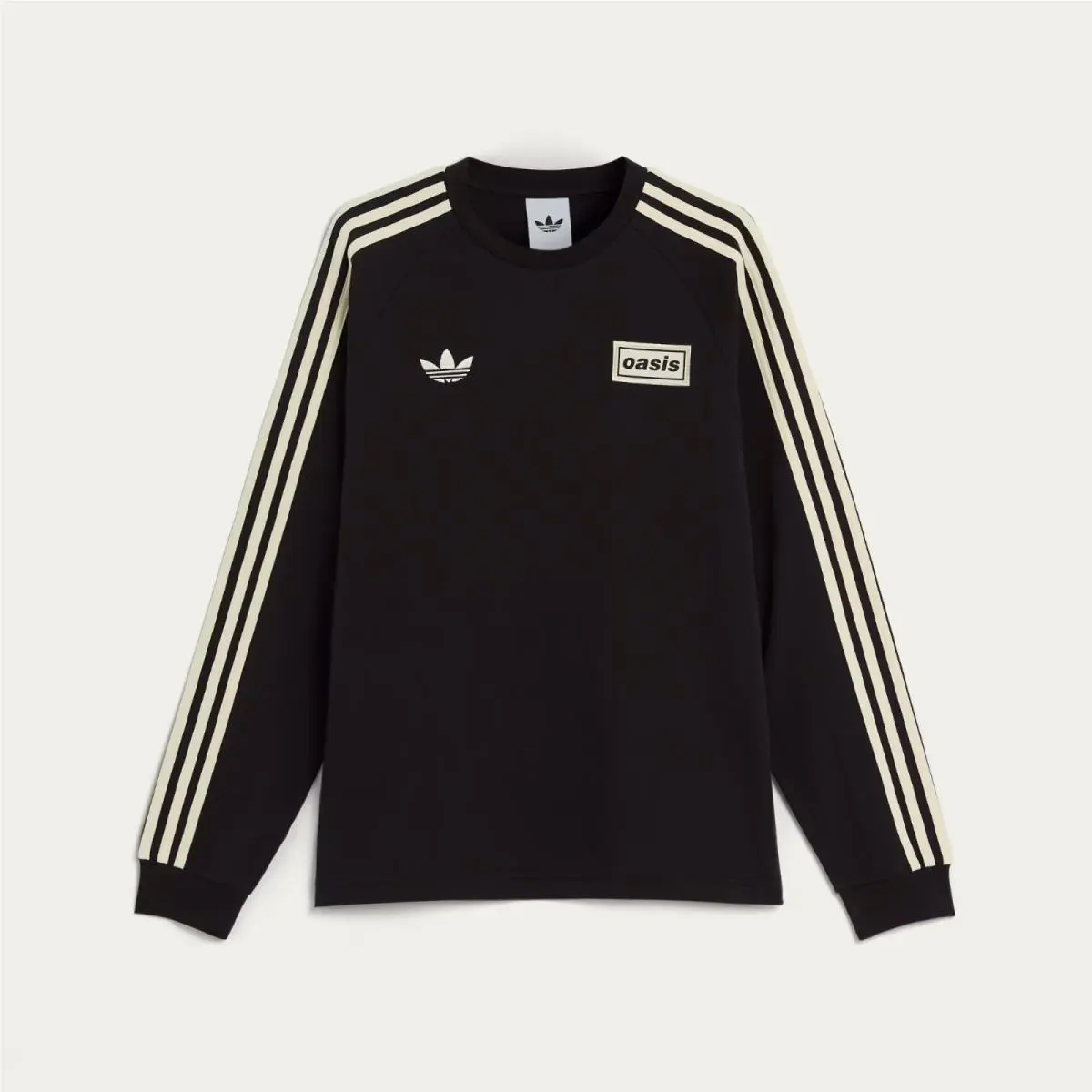 Adidas X Oasis Originals Men Tour 3-Stripes Long Sleeve T-shirt Originals KT3428