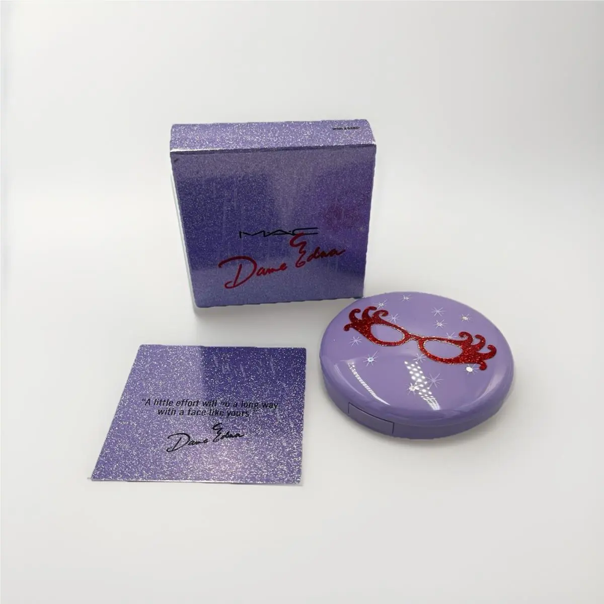Mac Dame Edna Limited Edition Highlighting Powder “what A Dame” Rare Retired