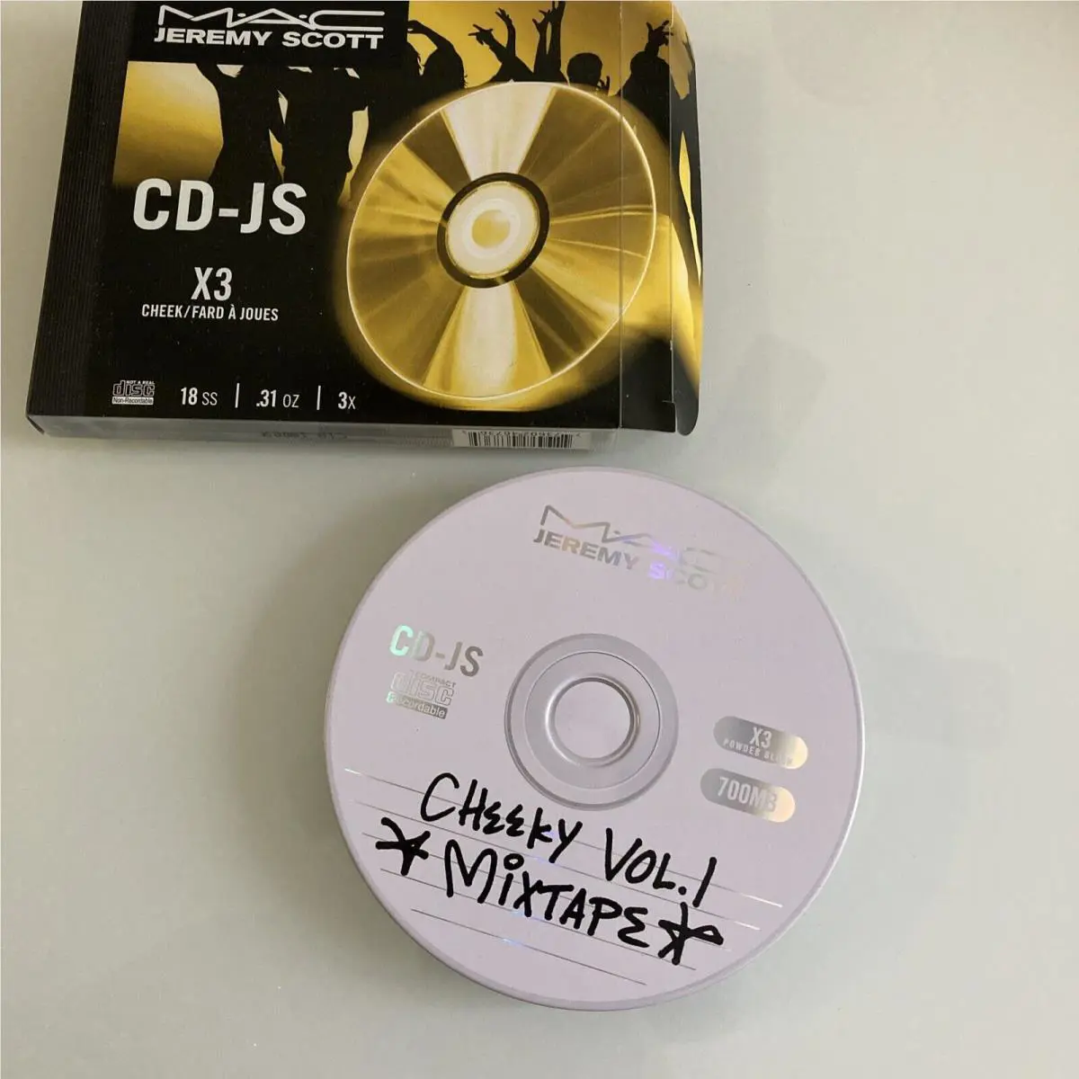 Mac Jeremy Scott Collection X 3 Cd-js Cheek Limited Edition