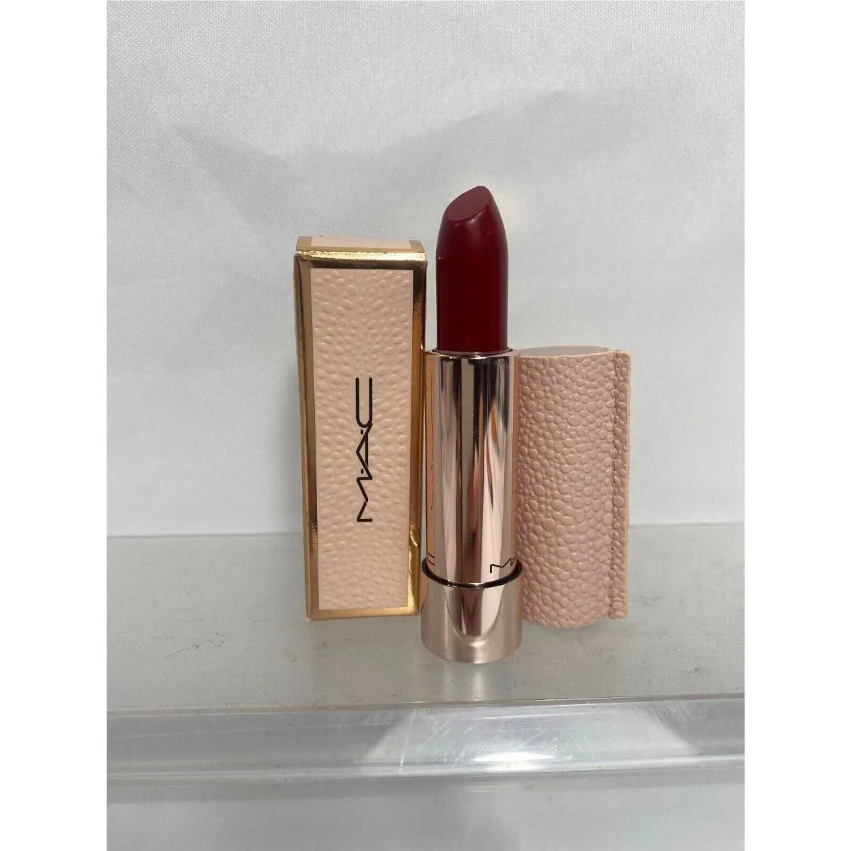 Mac Runway Red Making Pretty Satin Lipstick Rare Holiday Collection