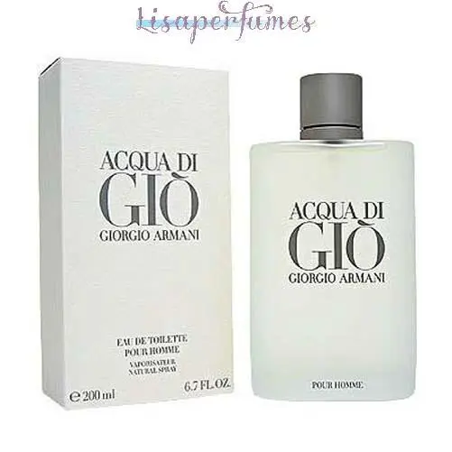 Acqua Di Gio by Giorgio Armani For Men 6.7oz Eau De Toilette Spray