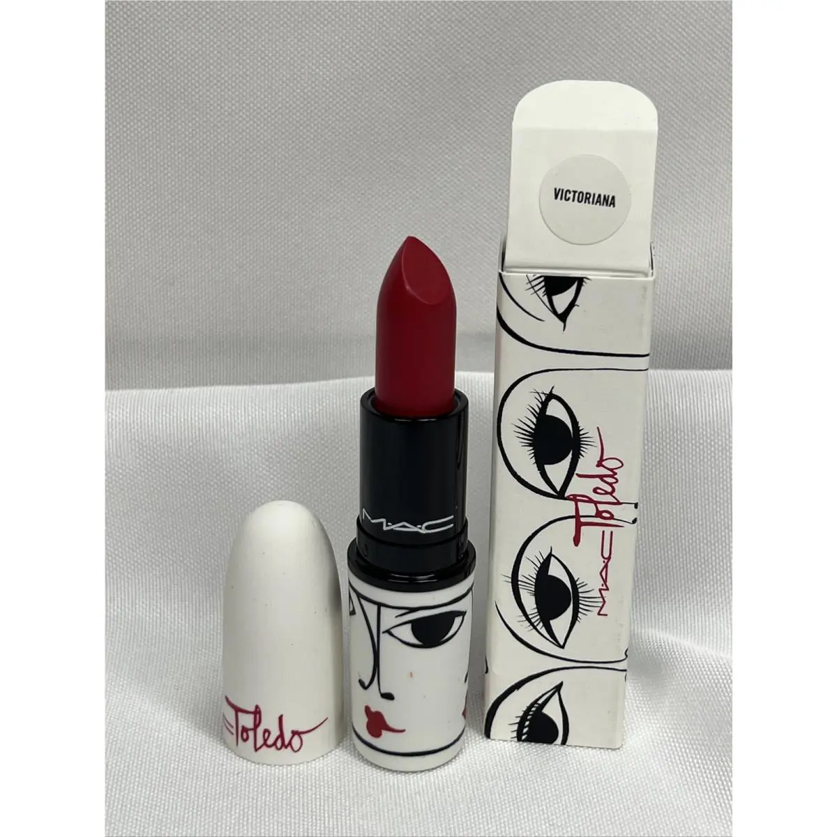 Mac Victoriana Ruben Toledo Collection Lipstick True Red Matte
